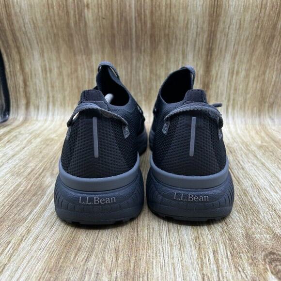 LL‎ Bean Dirigo Men's Size 13 Black Sneakers Slip On Shoes Comfort 519189 - Picture 4 of 9